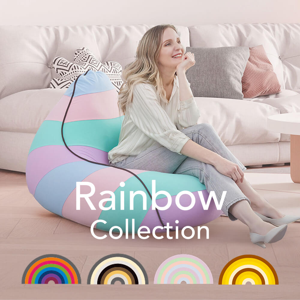 公式】Yogibo Max Rainbow Premium（ヨギボー マックス レインボー