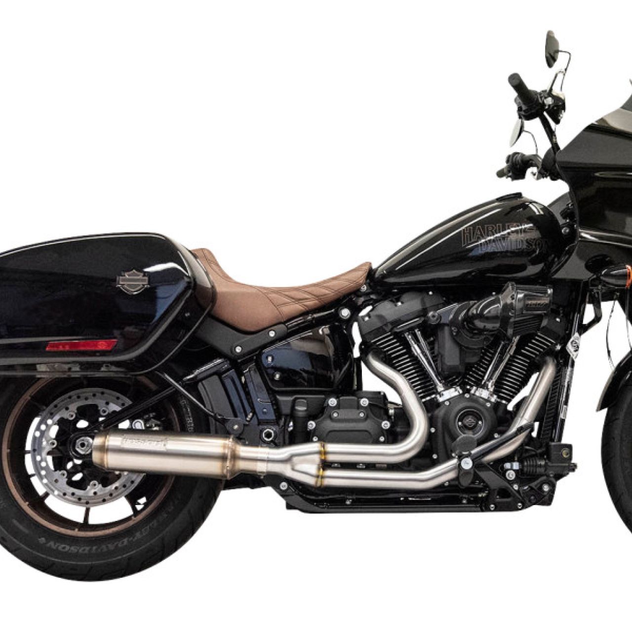 バッサニ□ ロードレイジ 2in1 スーパーバイクマフラー ステンレス