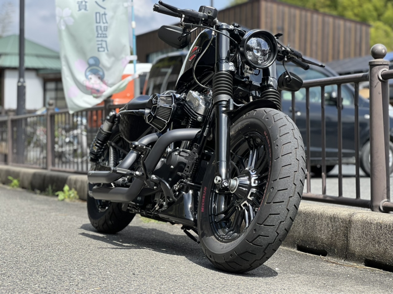 カルトワーク□Cult Werk SPORTSTER FORK COVER KIT 6 PARTS スポーツ