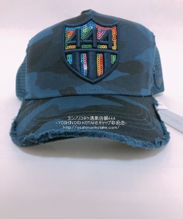 YOSHINORI KOTAKE 伊勢丹 限定キャップ レインボーカラー444・ネイビー