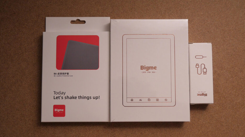 レビュー】このサイズ感は堪らん良い電子書籍リーダー『Bigme B6