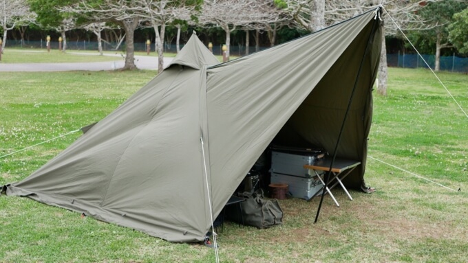 バンドック ソロティピー1 TC レビュー】コスパの高いワンポールテント