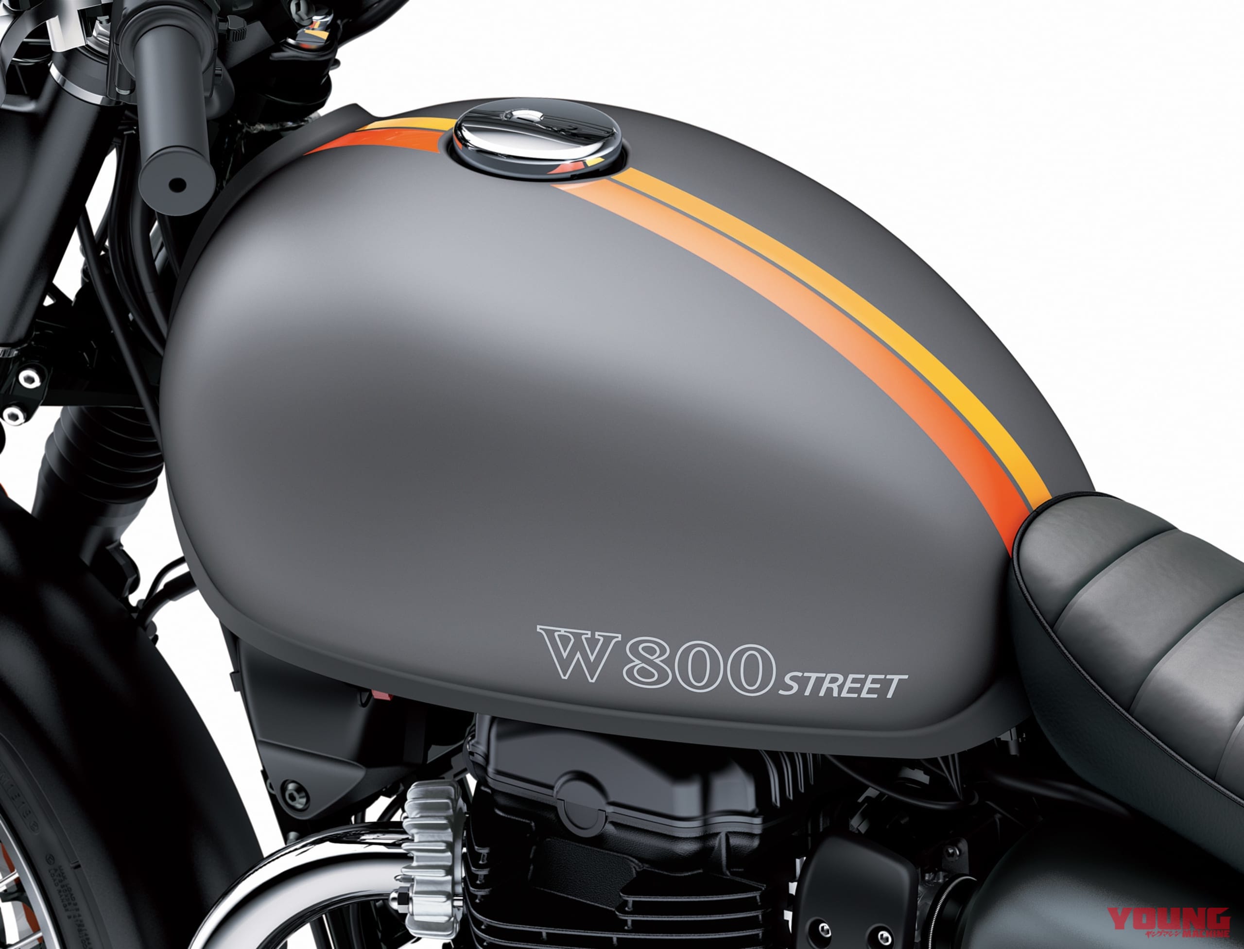 kawasaki W800ストリート 純正ガソリンタンク