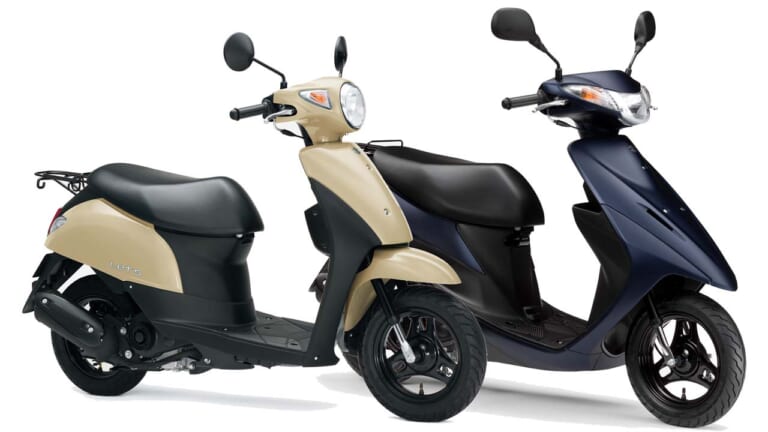 スズキ「レッツ」にニューカラー登場／「アドレスV50」は価格改定