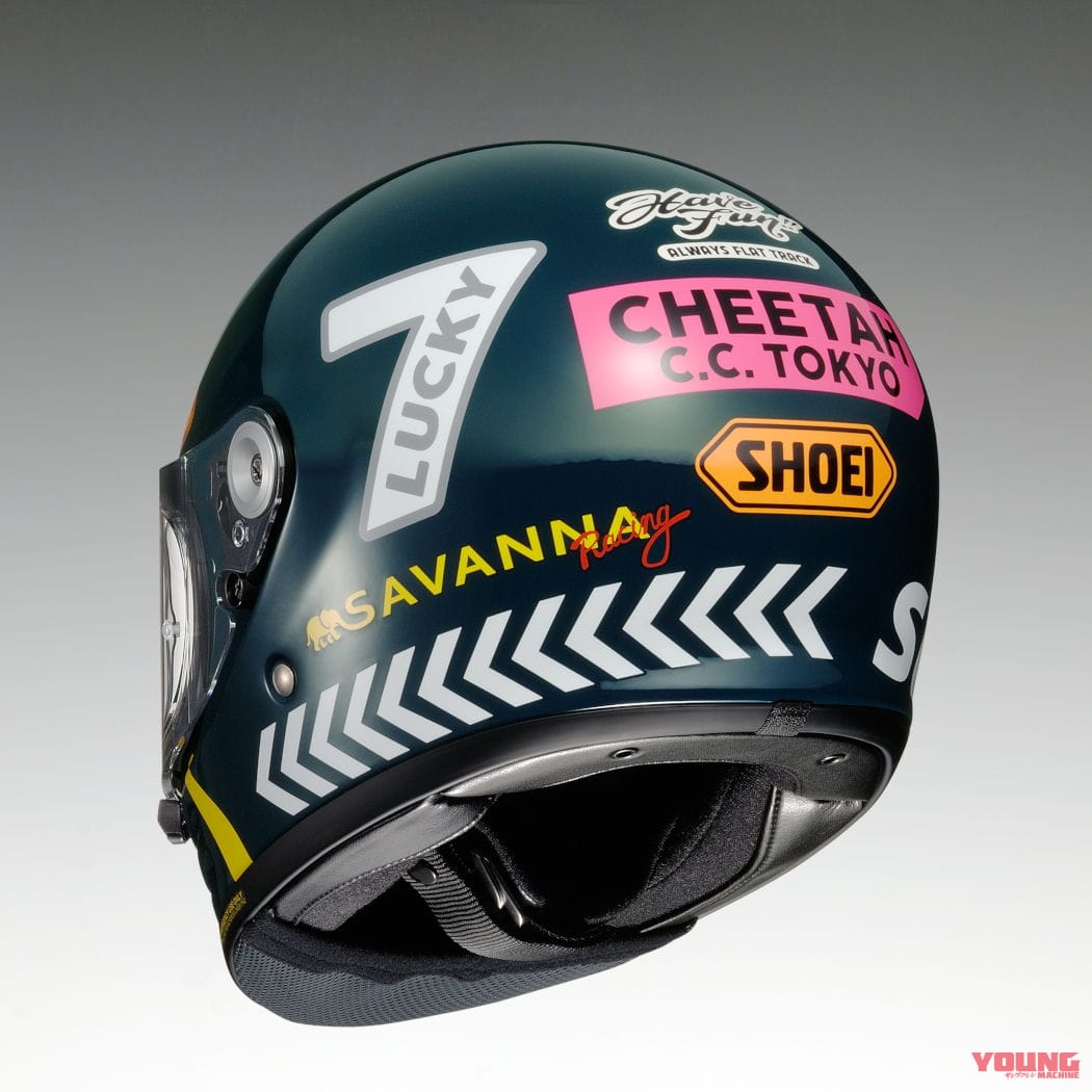 画像 No.4/9] 初回受注限定モデル！ SHOEI「グラムスター チーター
