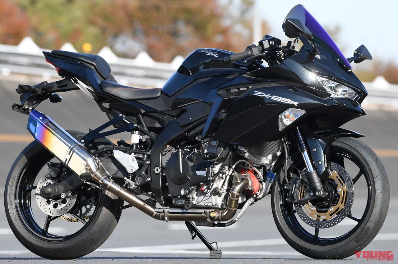 画像 No.1/13] ニンジャZX-25Rにターボチャージャー装着で217.85km/hを