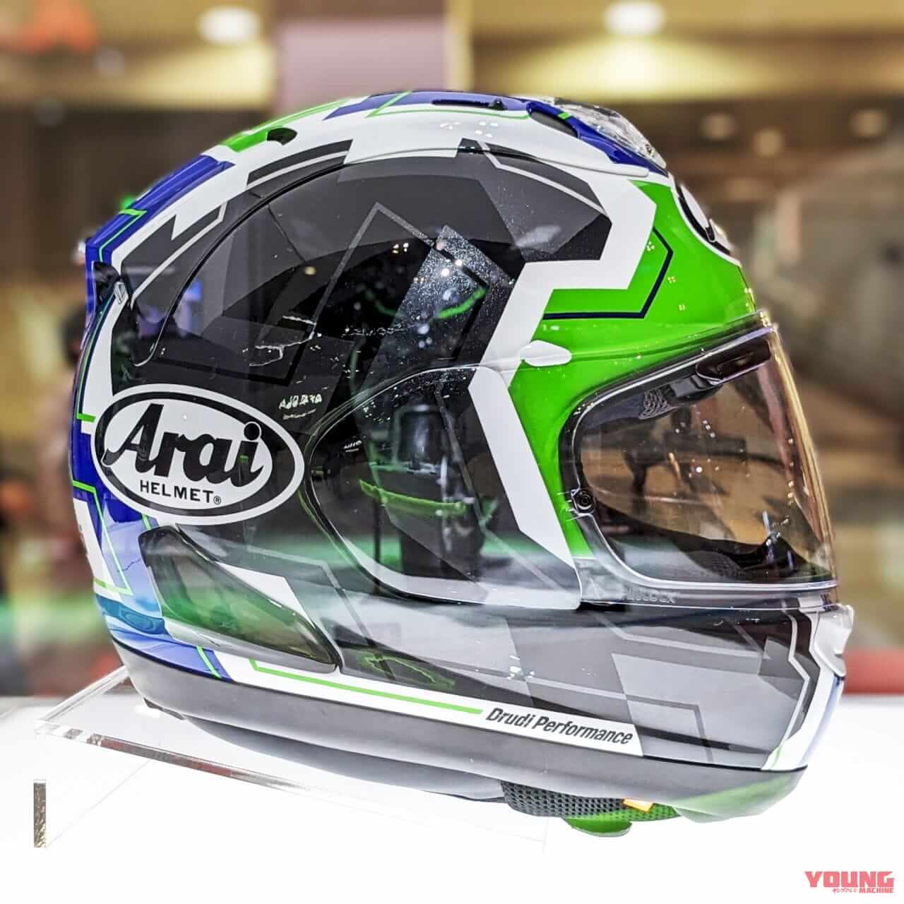 画像 No.2/10] 【限定】ニンジャ40周年の「Arai RX-7X」がカワサキ