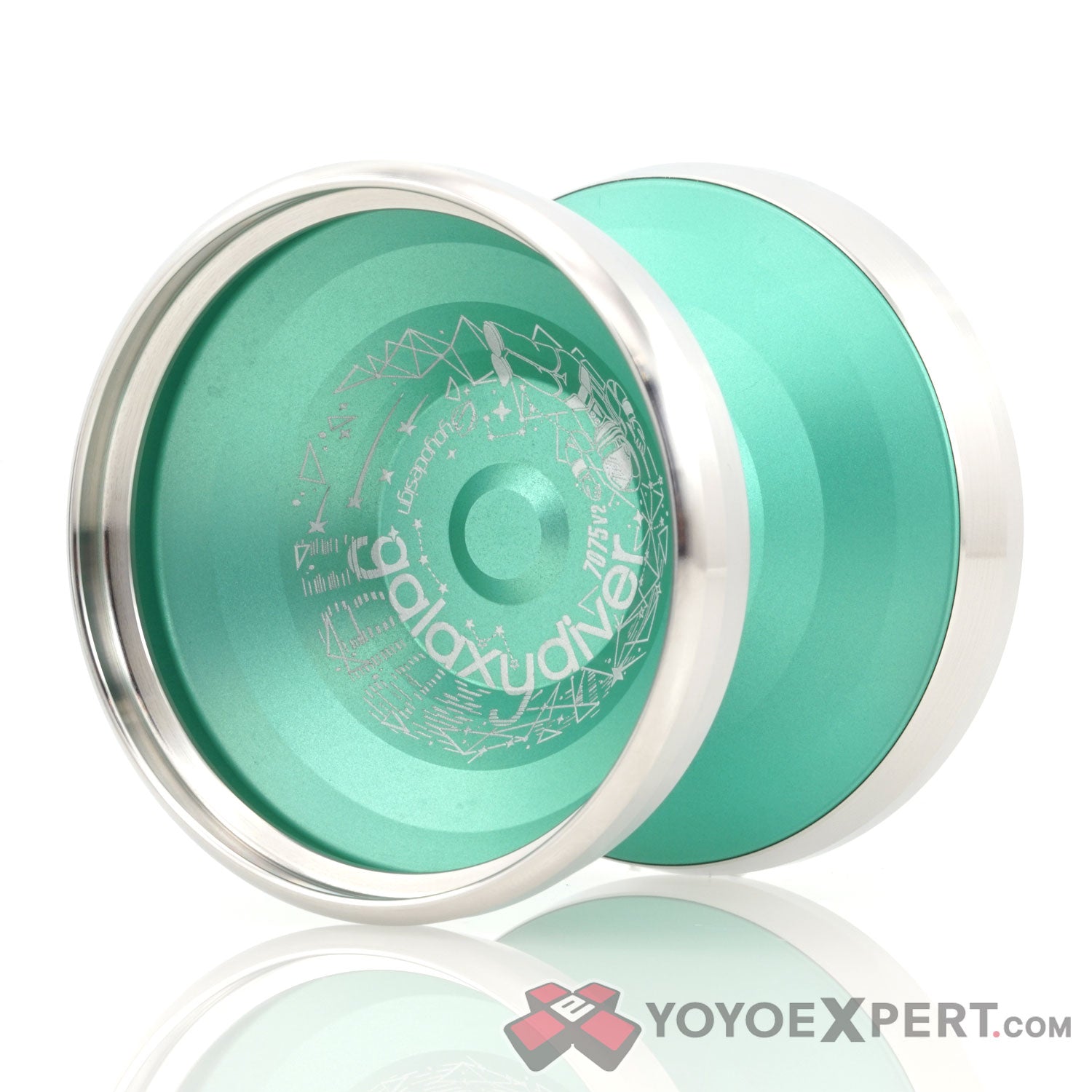 Galaxy Diver 7075 yo-yo by C3yoyodesign