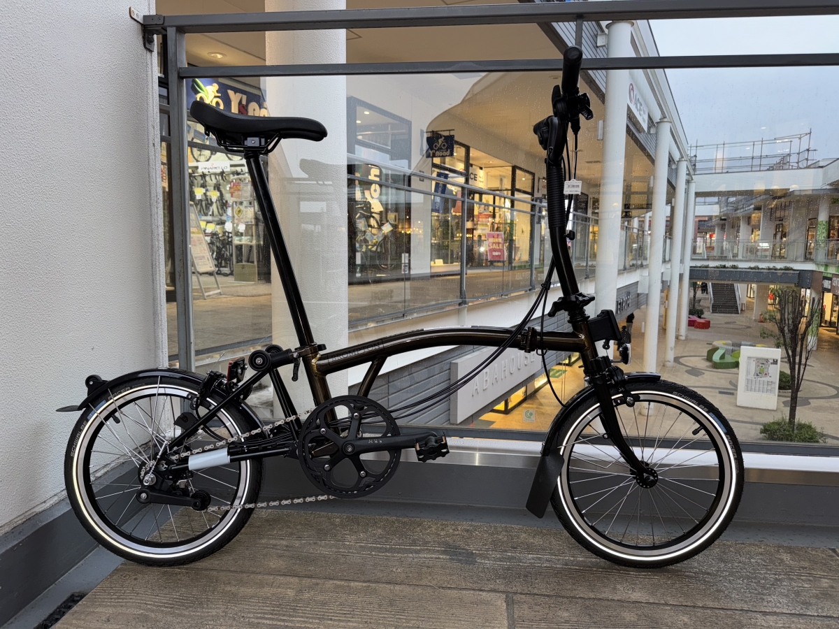 BROMPTON】6速モデルのブラックラッカーが在庫有！BROMPTONを探して