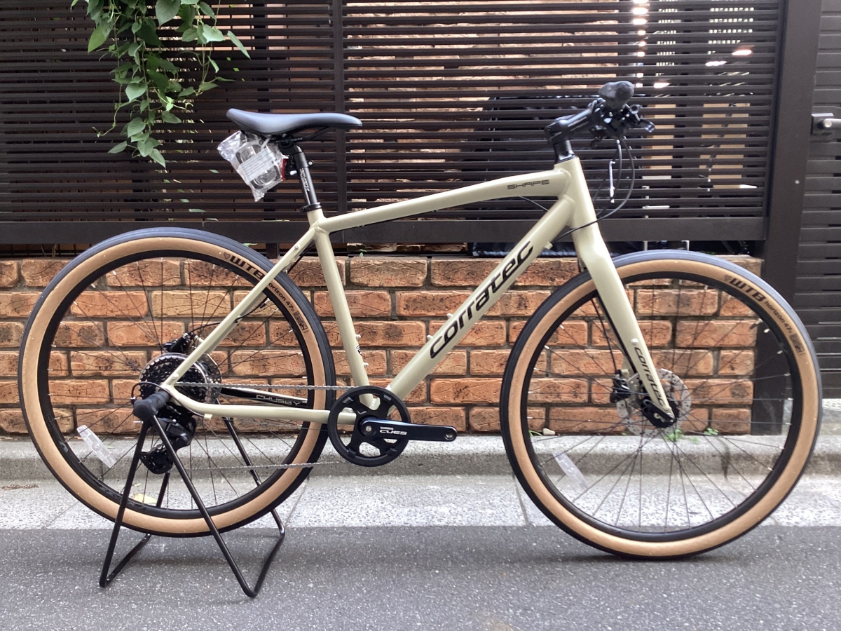 幅広タイヤ】安全・快適クロスバイク通勤したいならSHAPE CHUBBYは