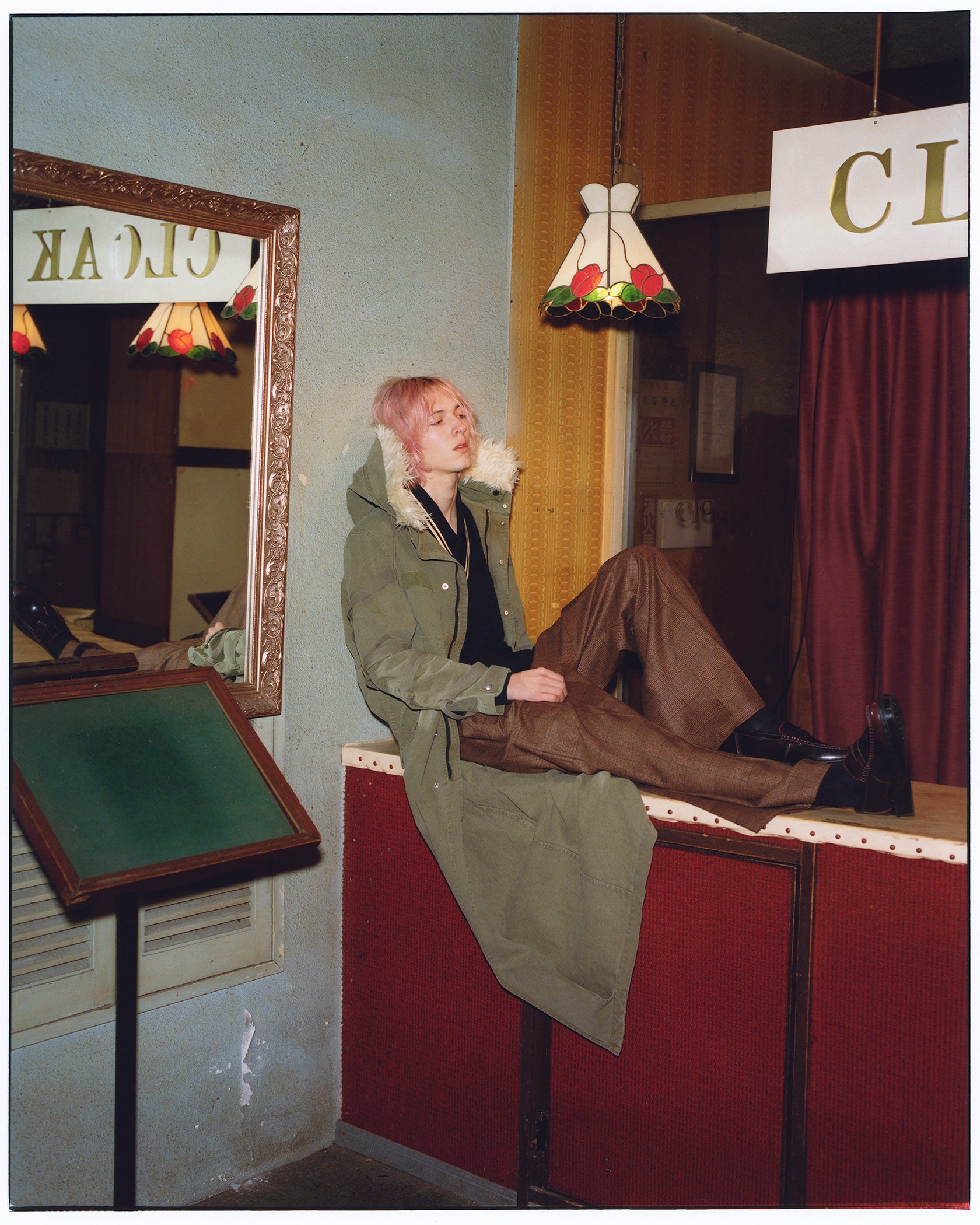 BONDAGE MOD'S COAT KHAKI – YUKI HASHIMOTO