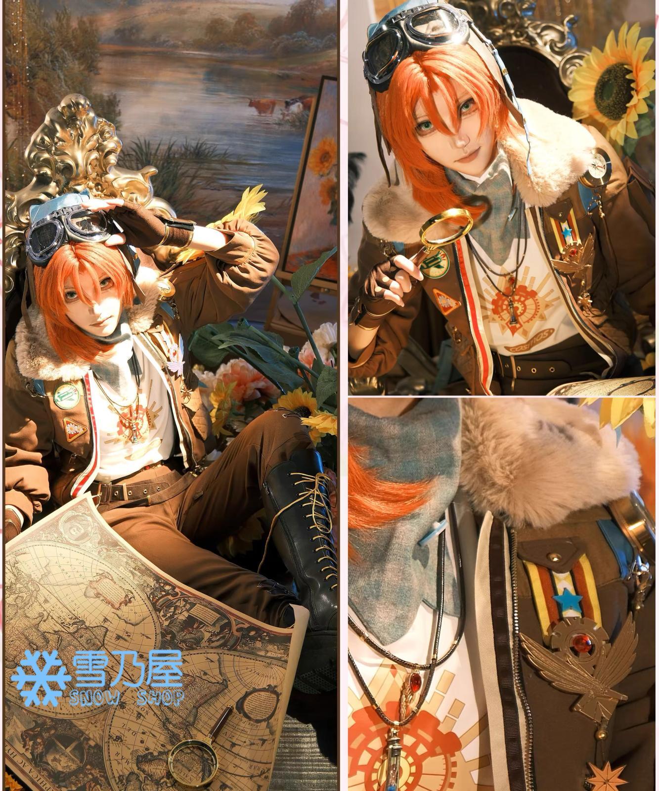 あんスタMusic 中国限定 月永レオ 銀河アイドル伝説コスプレ衣装