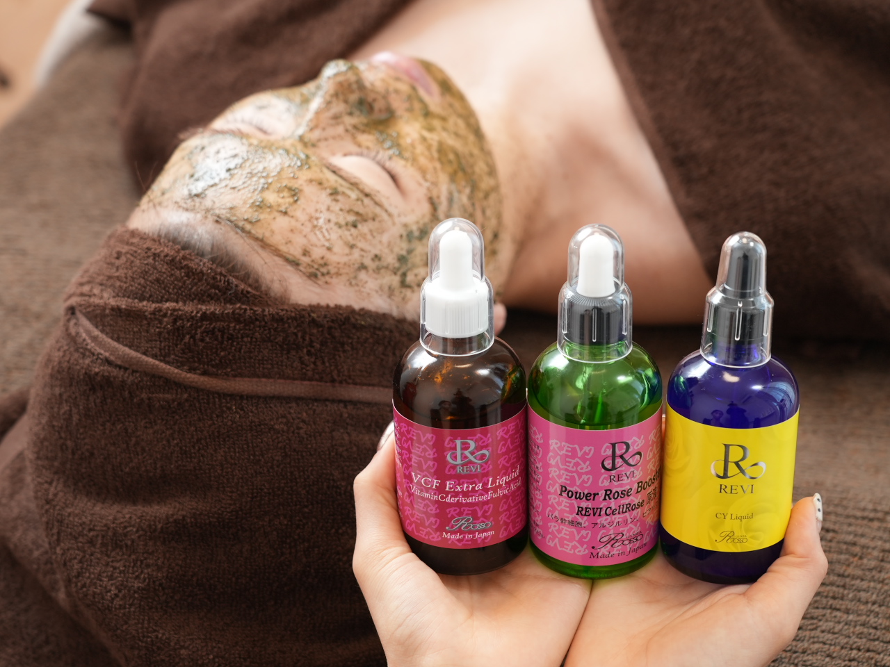 陶肌トリートメント オプション - REVI ハーブピーリング 導入 | REVI