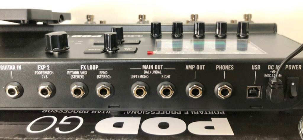 ライブ使用に特化されたマルチエフェクター！Line6 POD Goレビュー