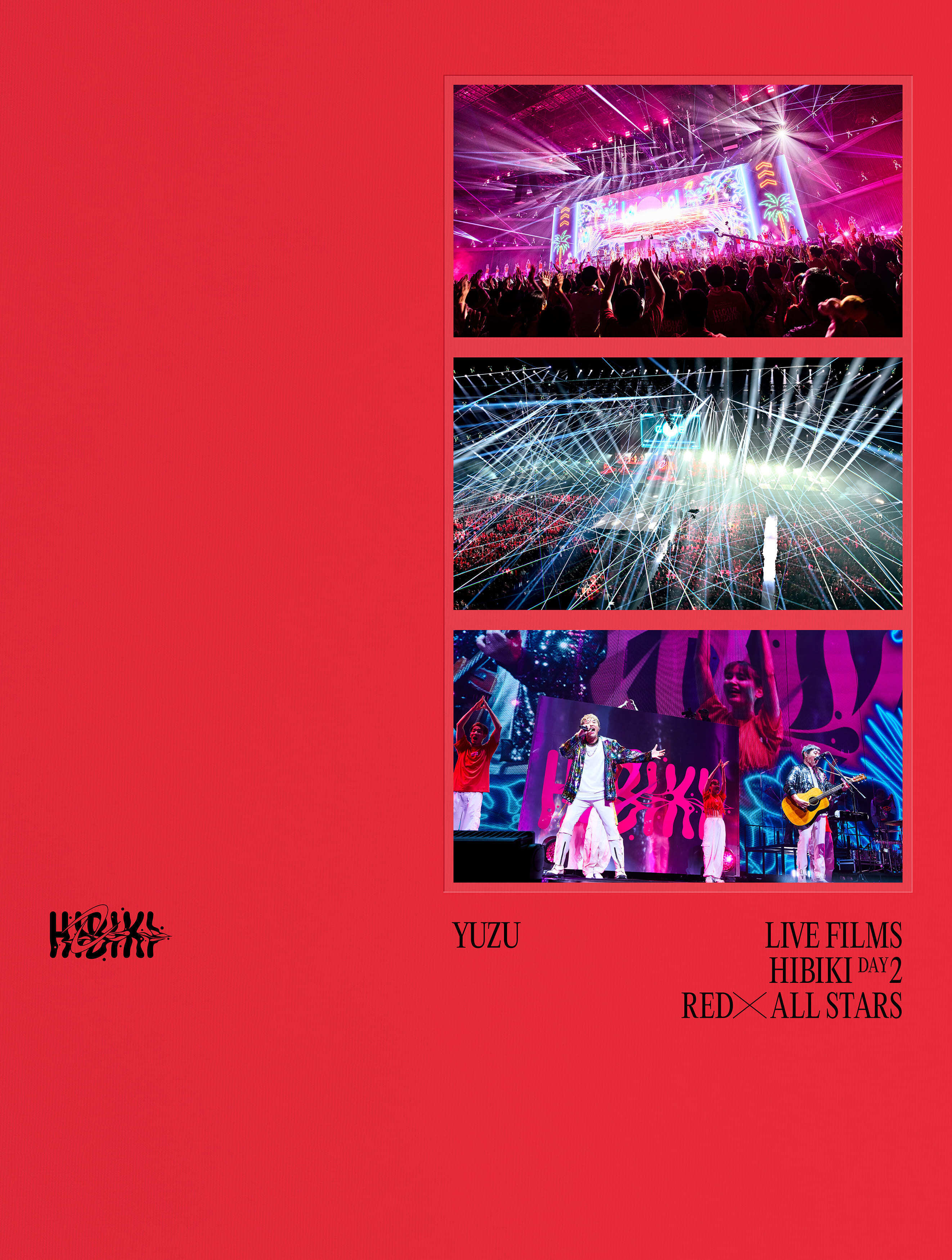 DVD『LIVE FILMS HIBIKI DAY2 RED ✕ ALL STARS』 | DISCOGRAPHY