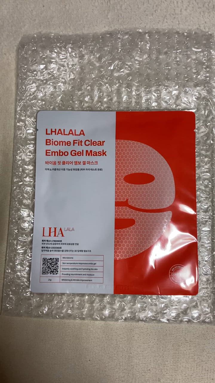 LHALALA PEEL（ララピール） バイオムフィットクリアゲルマスク パック