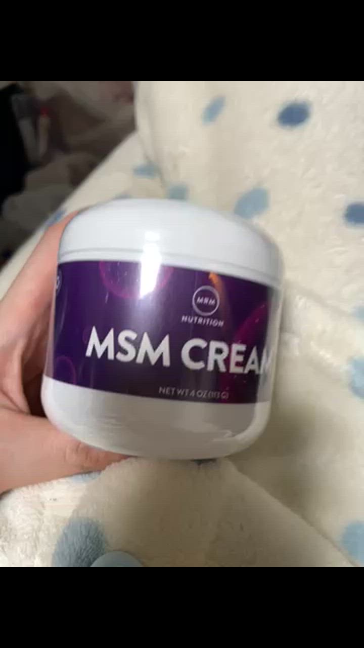 MSM クリーム 113g 4oz MRM エムアールエム ズキズキ カサカサ
