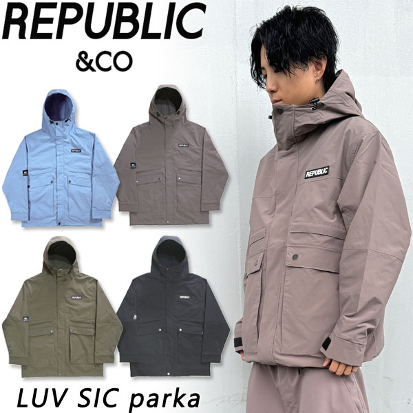 24-25 REPUBLIC & CO/リパブリック LUV SIC parka メンズ レディース