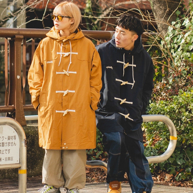 nylon duffle coat – YZ