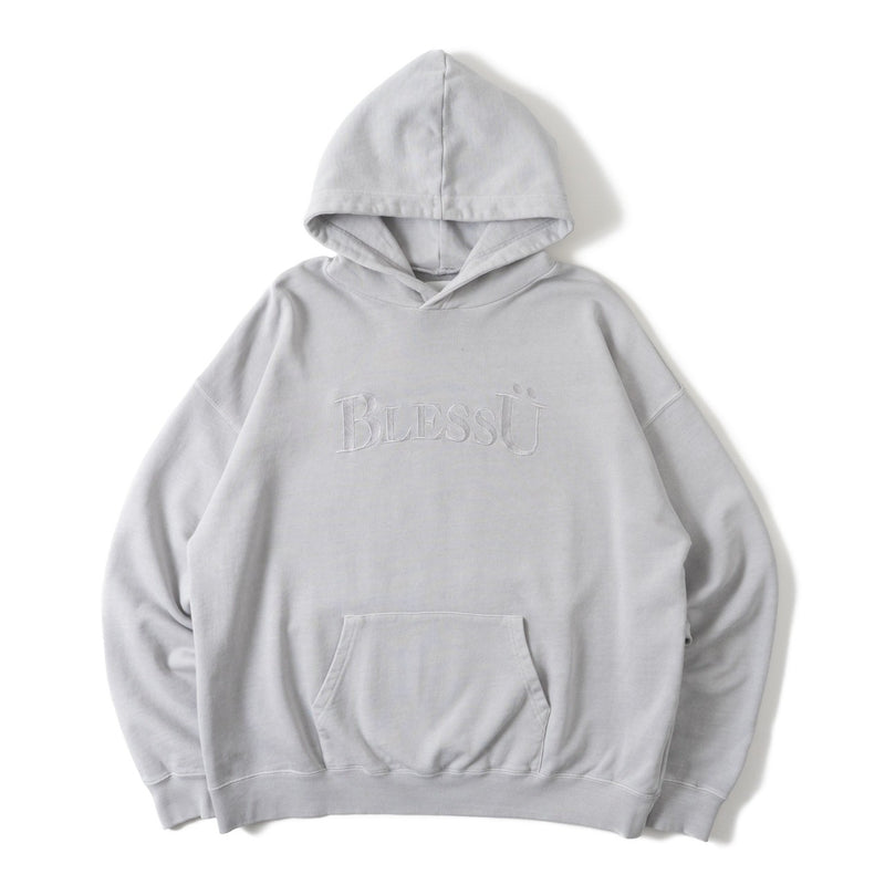 BLESS Ü pigment logo hoodie – YZ