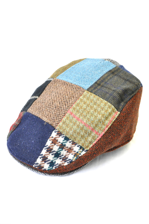 Hanna Hats（ハンナハッツ） Tweed Patchwork Hat & Hunting（ツイード