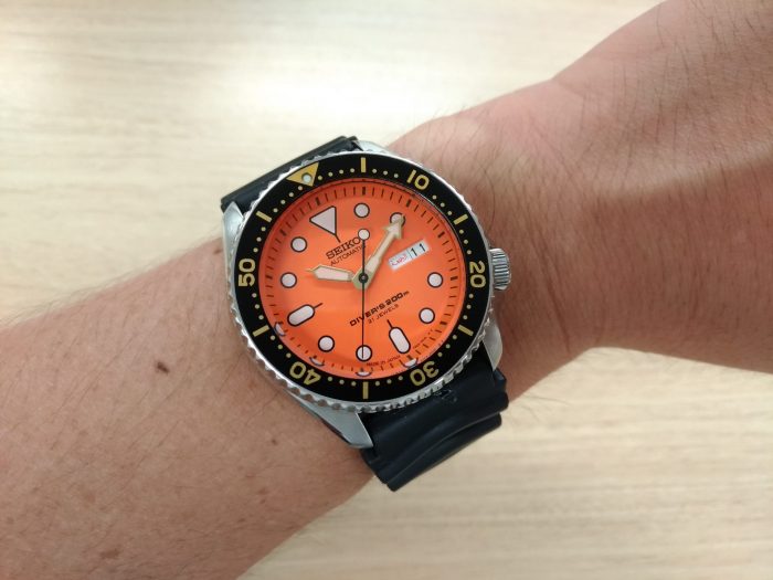 レビュー】セイコー “オレンジボーイ” SKX011J 200mダイバーズ