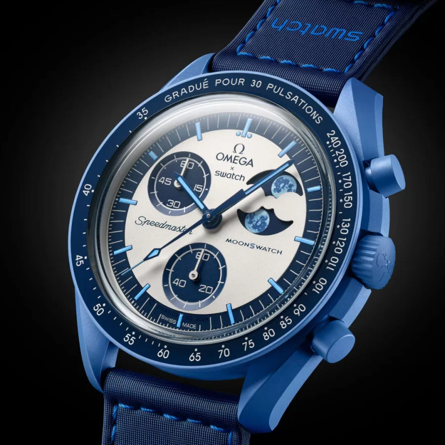 2024年新作】”MISSION TO THE SUPER BLUE MOONPHASE” オメガ