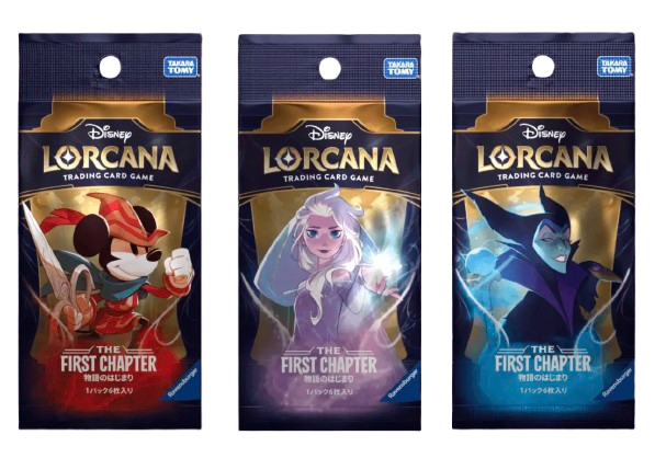 Disney Lorcana TCG: Japanese Booster Pack THE FIRST CHAPTER: THE STORY