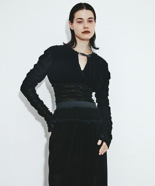 FETICO（フェティコ） 「FETICO/フェティコ」別注 Velvet tulle
