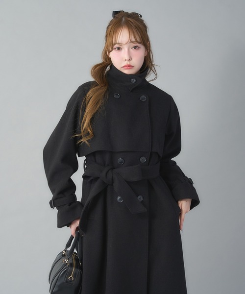 one after another NICE CLAUP ステンカラーコート コート 「今すぐお