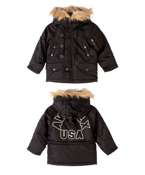 AVIREX（アヴィレックス） ミリタリージャケット モッズコート 「KID'S