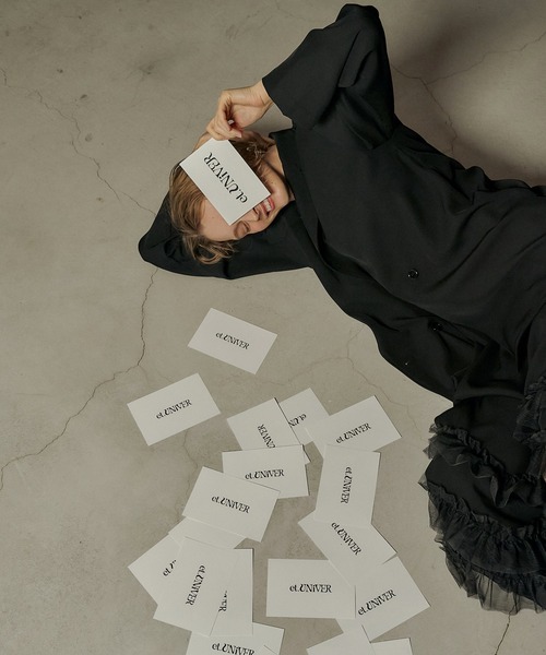 et.UNiVER ドレス Transparent hem setup dress : ZOZOTOWN Yahoo!店