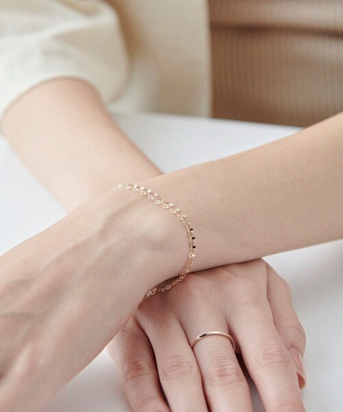 ete（エテ） ブレスレット 「レイヤード」 K10YG ブレスレット