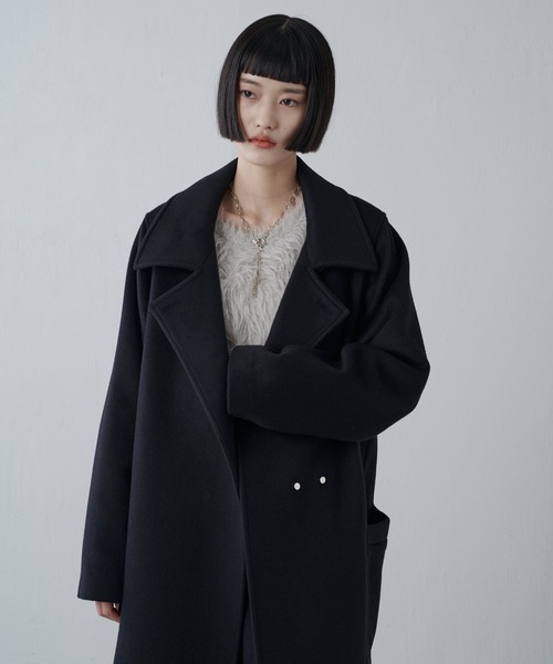 Lui's（ルイス） コート チェスターコート ビーバーメルトンオーバー