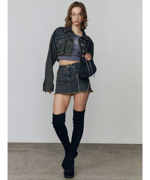 EMODA（エモダ） ブーツ スクエアフィットロングブーツ レディース