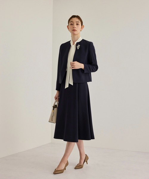 ROPE'（ロペ） ブラウス シャツ 「洗える」ボウタイブラウス「春服