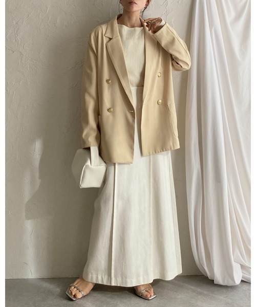 She's Closet ジャケット テーラードジャケット 金ボタンオーバー