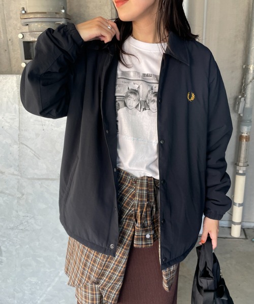 FRED PERRY（フレッドペリー） ブルゾン アウター 別注 パデッドボタン