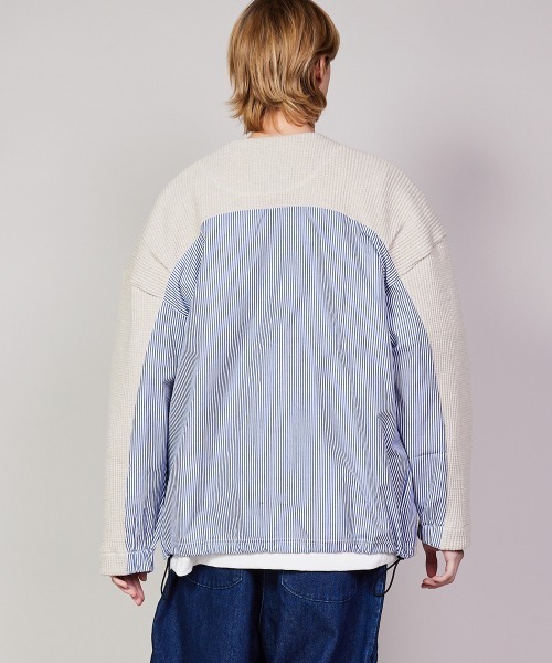 rehacer（レアセル） カーディガン : ”Wakayama” Waffle Cardigan