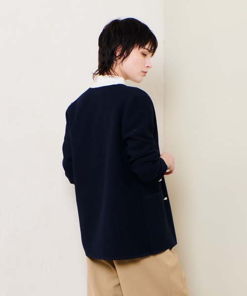 allureville（アルアバイル） ジャケット ノーカラージャケット