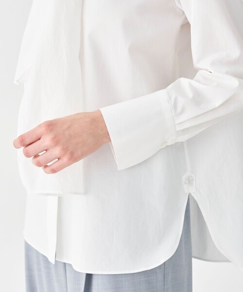 TOMORROWLAND collection ブラウス シャツ コンパクトブロード