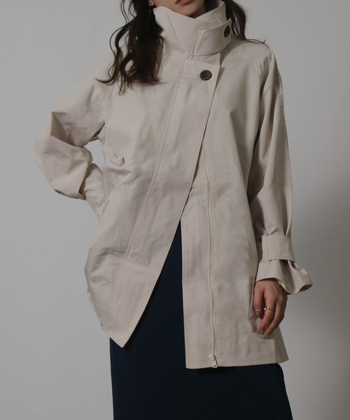 Social GIRL（ソーシャルガール） ステンカラーコート コート ミドル丈