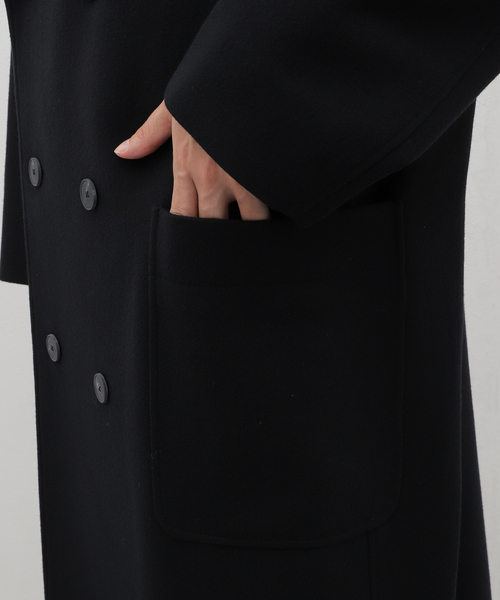 ATON（エイトン） チェスターコート コート SUPER 160S DOUBLE SAXONY