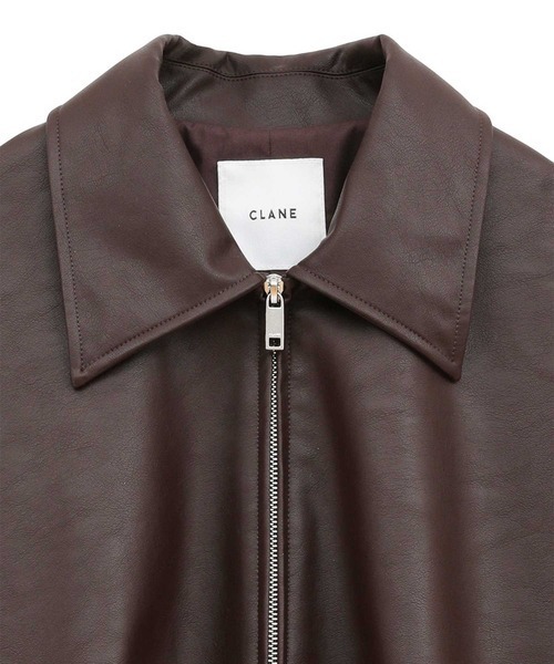 CLANE（クラネ） ブルゾン アウター 「CLANE/クラネ」FAKE LEATHER
