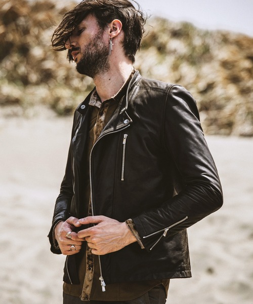 NO ID.（ノーアイディー） 革ジャン ライダース 「NO ID.」Cow Leather