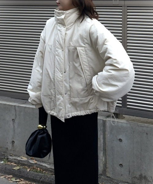 ニッセン（nissen） ダウンコート ダウンジャケット スタンドショート