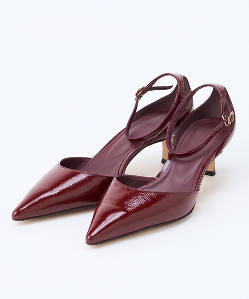 Whim Gazette（ウィム ガゼット） パンプス 「Hoaw.」エナメルポイン