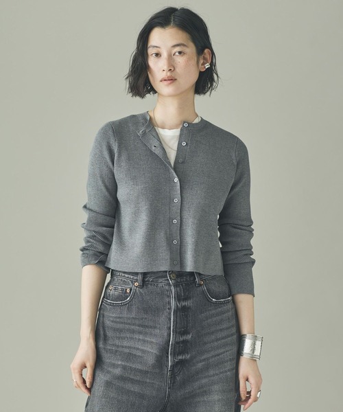 Curensology（カレンソロジー） カーディガン /コットンシルクニット