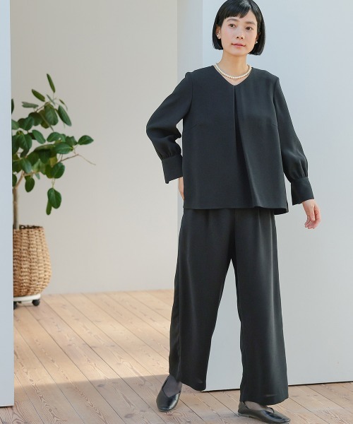 Neina セットアップ 「喪服・礼服」「Neina」日本製生地使用洗える防
