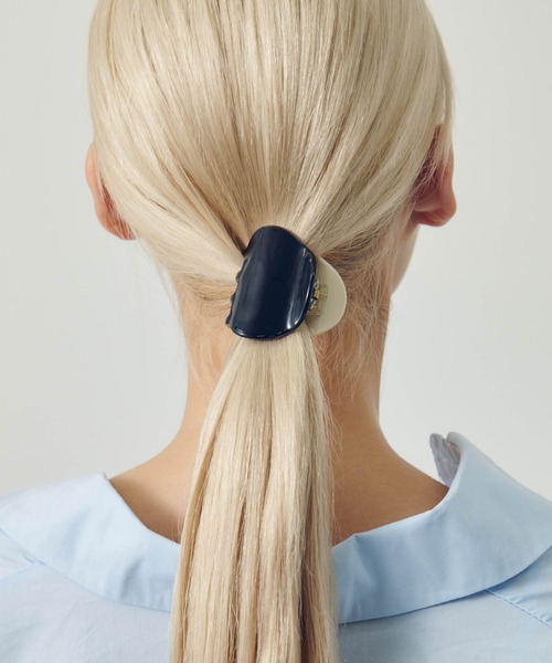 GOLDY（ゴールディ） ヘアクリップ ツートン アセチ ミニ バンス